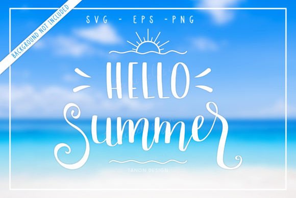 Download Hello Summer Lettering Quote Typography - Quote typography Collection