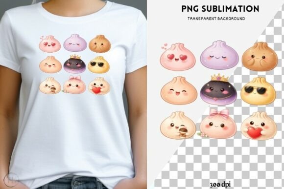 Download Dumplings Png Design for T-shirts - Premium Resources
